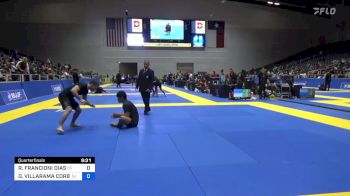 RODRIGO FRANCIONI DIAS vs DEANDRE VILLARAMA CORBE 2022 Pan IBJJF Jiu-Jitsu No-Gi Championship