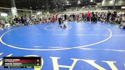 55 lbs Finals (2 Team) - Parker Mangum, RALEIGH ARE WRESTLING vs Caplyn Harris, FCA WRESTLING