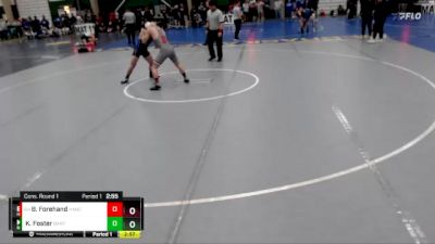 165 lbs Cons. Round 1 - Braydon Forehand, Hastings (Neb.) vs Kaden Foster, Barton