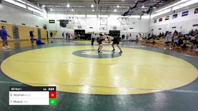 285D lbs Rr Rnd 1 - Shane Noonan, Bloomsburg vs Tj Moore, Lehigh