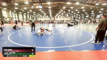 84 lbs Rd# 3 12:00pm Friday - Jax Vang, California National Team vs Lyric Hetzer, Team Ohio