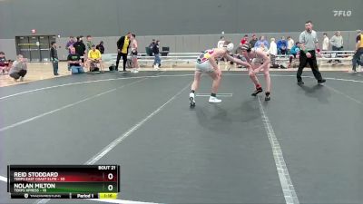 120 lbs Round 5 (10 Team) - Nolan Milton, Terps Xpress vs Reid Stoddard, Terps East Coast Elite