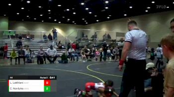 44 lbs Round 1 (6 Team) - Lilly Lakhlani, #papatoddstrong vs Christian Nordyke, ARES Red