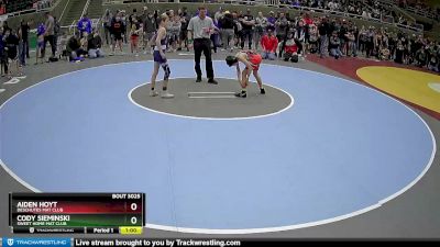 78 lbs Champ. Round 1 - Aiden Hoyt, Deschutes Mat Club vs Cody Sieminski, Sweet Home Mat Club