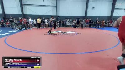 215 lbs Champ. Round 1 - Antonio Alvarez, Washington vs Daniel Cisneros, CNWC Concede Nothing Wrestling Club