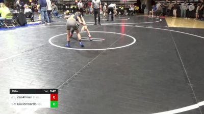 75 lbs Consi Of 16 #1 - Levi VanAllman, Tyrone vs Nico Giallombardo, Ridley