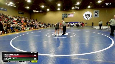 135 lbs Quarterfinal - Rachel Critz, Marina vs Megan Merson, Morro Bay