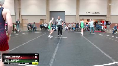 120 lbs Round 3 (6 Team) - Ryan Hockaday, Contenders WA vs Drew Lawrence, Carolina Hammer Squad