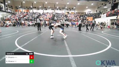 76 lbs Consi Of 4 - Pete Shyers, Miami Takedown Club vs Garrett Rivera, Sallisaw Takedown Club