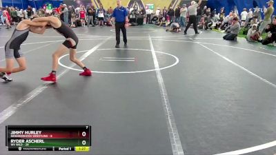 76 lbs Finals (2 Team) - Jimmy Hurley, Neighborhood Wrestling vs Ryder Ascherl, WV Wild