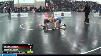 101 lbs Placement - Brooke Thurber, Wisconsin Stevens Point vs Samantha Miller, Presbyterian University