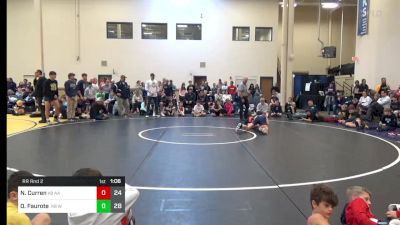 105 lbs Rr Rnd 2 - Noah Curren, All American K-8 vs Oliver Faurote, Warrior RTC K-8