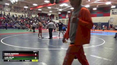 220 lbs Cons. Round 1 - Eneas Paredes, Steele Canyon vs Luis Mejia, Montgomery