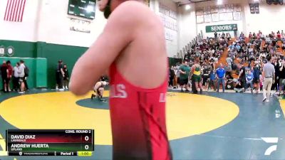 106 lbs Cons. Round 2 - Andrew Huerta, Upland vs David Diaz, Lawndale