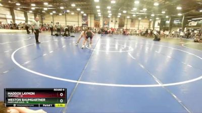 115 lbs Rd# 9- 2:15pm Saturday Final Pool - Maddox Laymon, Team Ohio vs Weston Baumgartner, Maryland Gold