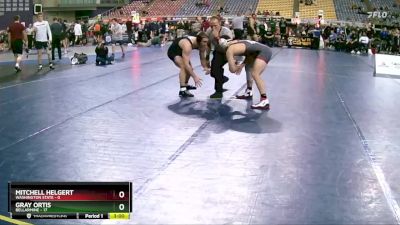 157 lbs Round 2 (8 Team) - Gray Ortis, Bellarmine vs Mitchell Helgert, Washington State