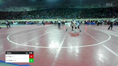 150 lbs Round Of 64 - Austin File, Sallisaw Takedown Club vs Owen Cook, Husky Wrestling Club