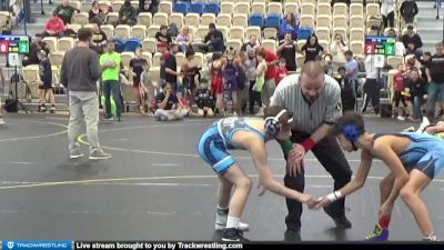 80 lbs 1st Place Match - Corey Brown, Headhunters vs Mason Perkins, Clarksburg Coyotes