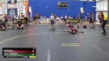 43 lbs Round 5 (6 Team) - Liam Gatt, Backyard Brawlers vs Kemp Enriquez, No Escape Wrestling Academy