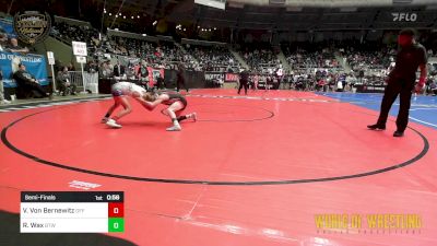 77 lbs Semifinal - Vince Von Bernewitz, Off Da Grid vs Rylen Wax, Burnett Trained Wrestling