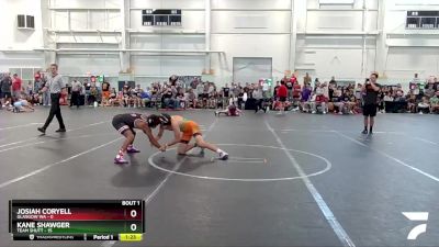 126 lbs Round 1 (8 Team) - Kane Shawger, Team Shutt vs Josiah Coryell, Glasgow WA