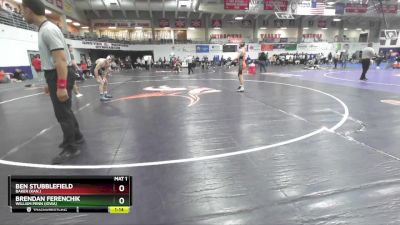 133 lbs Cons. Round 4 - Ben Stubblefield, Baker (Kan.) vs Brendan Ferenchik, William Penn (Iowa)