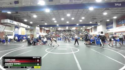 106 lbs Champ. Round 2 - Andrew Gomez, Porterville vs Aiden Han, Capistrano Valley H S