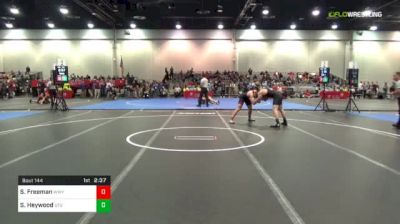 157 lbs Rd Of 32 - Samuel Freeman, Western Wyoming vs Spencer Heywood, Utah Valley