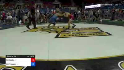 126 lbs Round Of 128 - Derek Steele, Minnesota vs Dean Peterson, New Jersey