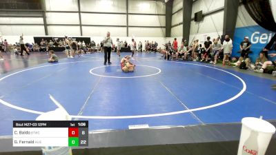 76 lbs Rr Rnd 3 - Christopher Baldo, Bitetto Trained Wrestling vs Gavin Fernald, Alien Outsider