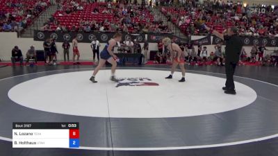 79 kg Rnd Of 128 - Nicolas Lozano, Texas vs Benedict Holthaus, Utah