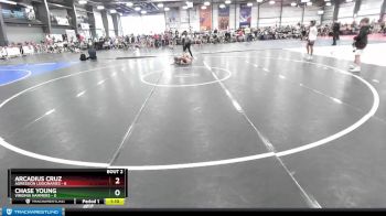 76 lbs Rd# 1 9:00am Friday - Arcadius Cruz, Agression Legionaries vs Chase Young, Virginia Hammers