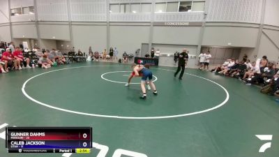 106 lbs 4th Wrestleback (16 Team) - Gunner Dahms, Missouri vs Caleb Jackson, Utah