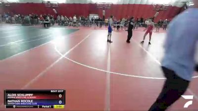 120 lbs Champ. Round 1 - Alois Schlumpf, Askren Wrestling Academy vs Nathan Rocole, Watertown Wrestling Club