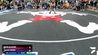 102 lbs Round 2 - Bruin Bloomer, OR vs Takoda Boger, UT