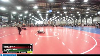 88 lbs Rd# 9- 2:15pm Saturday Final Pool - Elijah Castañón, POWA vs Mack Karmon, Team Ohio