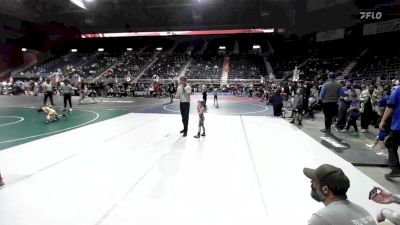 40 lbs Quarterfinal - Teagan Smith, Glenrock WC vs Ryker Ehrich, Gladiator Wr Ac