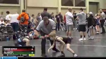 60 lbs Finals (2 Team) - Parker Schulz, Iowa Black vs Eli Gentry, Tennessee Red