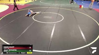 93 lbs Semis & 1st Wrestleback (8 Team) - Isaac McMartin, Bemidji vs Chase Knapp, Foley