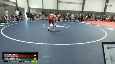 175 lbs Round 1 - Keagen Gress, Braves Wrestling Club vs Ken Larsen Jr., Ascend Wrestling Academy