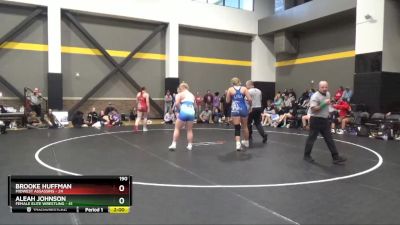 190 lbs Round 5 (16 Team) - Aleah Johnson, Female Elite Wrestling vs Brooke Huffman, Midwest Assassins