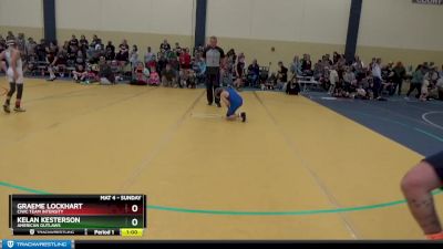 70 lbs Champ. Round 1 - Graeme Lockhart, CIWC Team Intensity vs Kelan Kesterson, American Outlaws