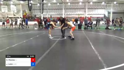 57 kg Consolation - Austin Macias, Southern Illinois Training Center vs Jaret Lane, Lehigh Valley Wrestling Club