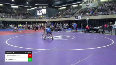 135 lbs Round Of 16 - Isaac Hernandez, Monticello, NY vs Noah Green, Joint Base Andrews, MD