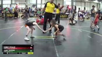 56 lbs Round 4 (6 Team) - Cobey Stulce, Steel Valley Psychos vs Luke Taussig, Steel Valley