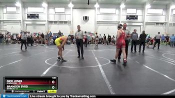 138 lbs Round 6 (10 Team) - Nick Jones, Gladiators vs Brandon Byrd, Rambler