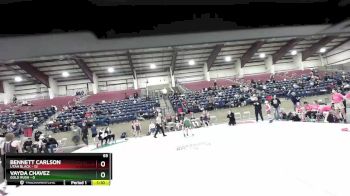 65 lbs Round 2 (6 Team) - Bennett Carlson, Utah Black vs Vayda Chavez, Gold Rush