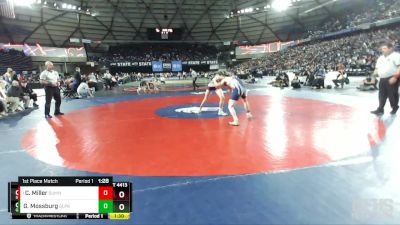 4A 145 lbs 1st Place Match - Cody Miller, Sumner vs Gil Mossburg, Glacier Peak