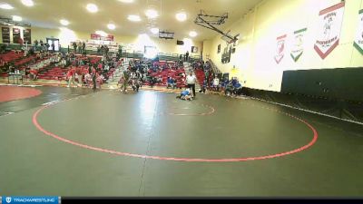 152 lbs Quarterfinal - Sedric Mendoza, Tonasket vs Israel Hernandez, Warden