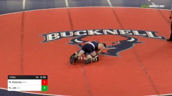 141 lbs Matt Kolonia, Bucknell vs Nick Lee, PSU